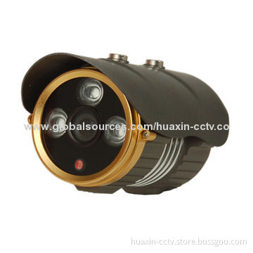 CCTV Camera with 3 Pieces of IR LEDs, 900TVL Resolution, 3-10W Power Consumption